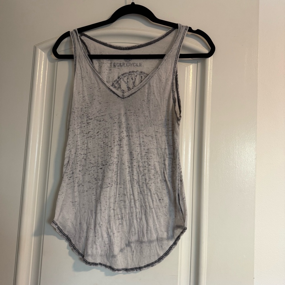SoulCycle Light Gray Tank Top